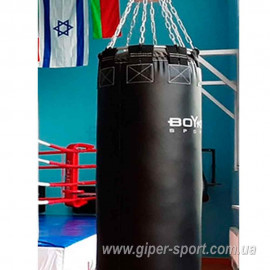 Мешок боксерский BS - цилиндрический ПВХ, 110х35 cm на 4 цепях М5 