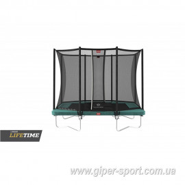 Батут BERG Ultim Favorit Regular 280 Green + сетка Safety Net Comfort