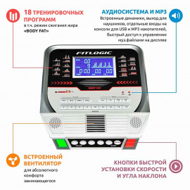 Беговая дорожка FitLogic ET153