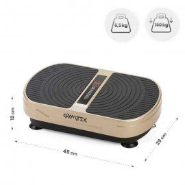 Виброплатформа Gymtek XP300 золотистый + пульт + эспандеры