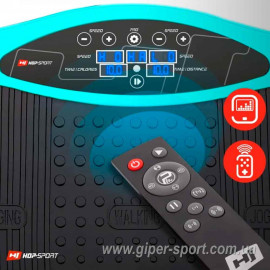 Виброплатформа Hop-Sport 3D HS-070VS Scout бирюзовый