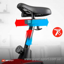 Велотренажер Hop-Sport HS-005H Host красный