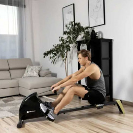 Гребной тренажер Hop-Sport HS-030R Boost золотой