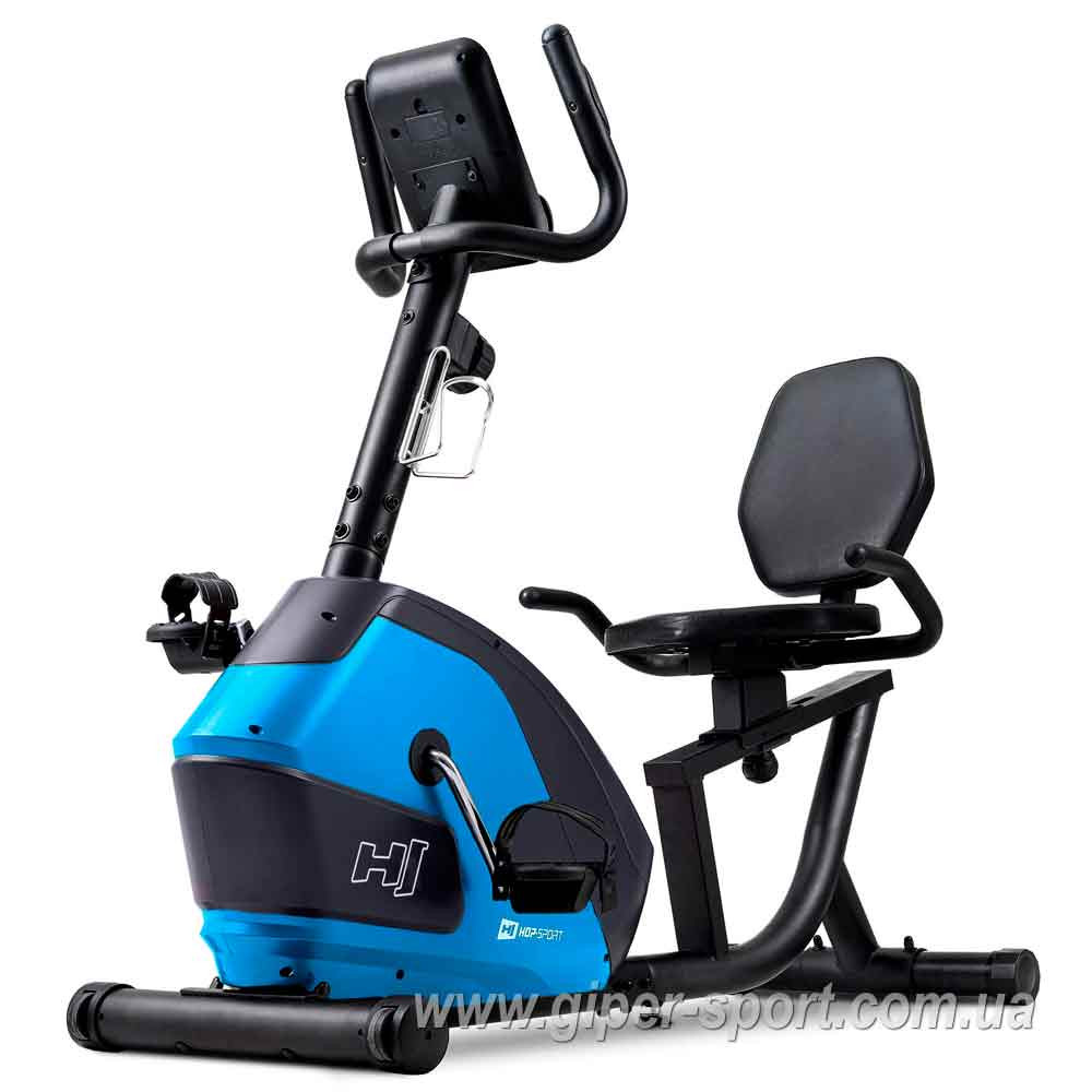 Велотренажер Hop-Sport HS-035L Solo Blue горизонтальный