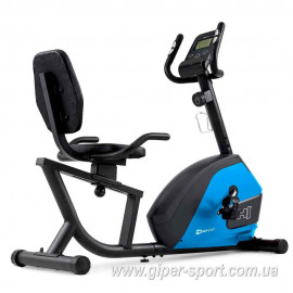 Велотренажер Hop-Sport HS-035L Solo Blue горизонтальный