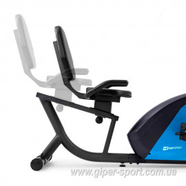 Велотренажер Hop-Sport HS-035L Solo Blue горизонтальный