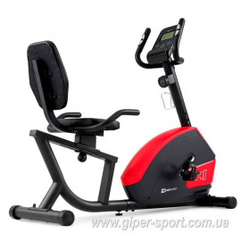 Велотренажер Hop-Sport HS-035L Solo Red горизонтальный