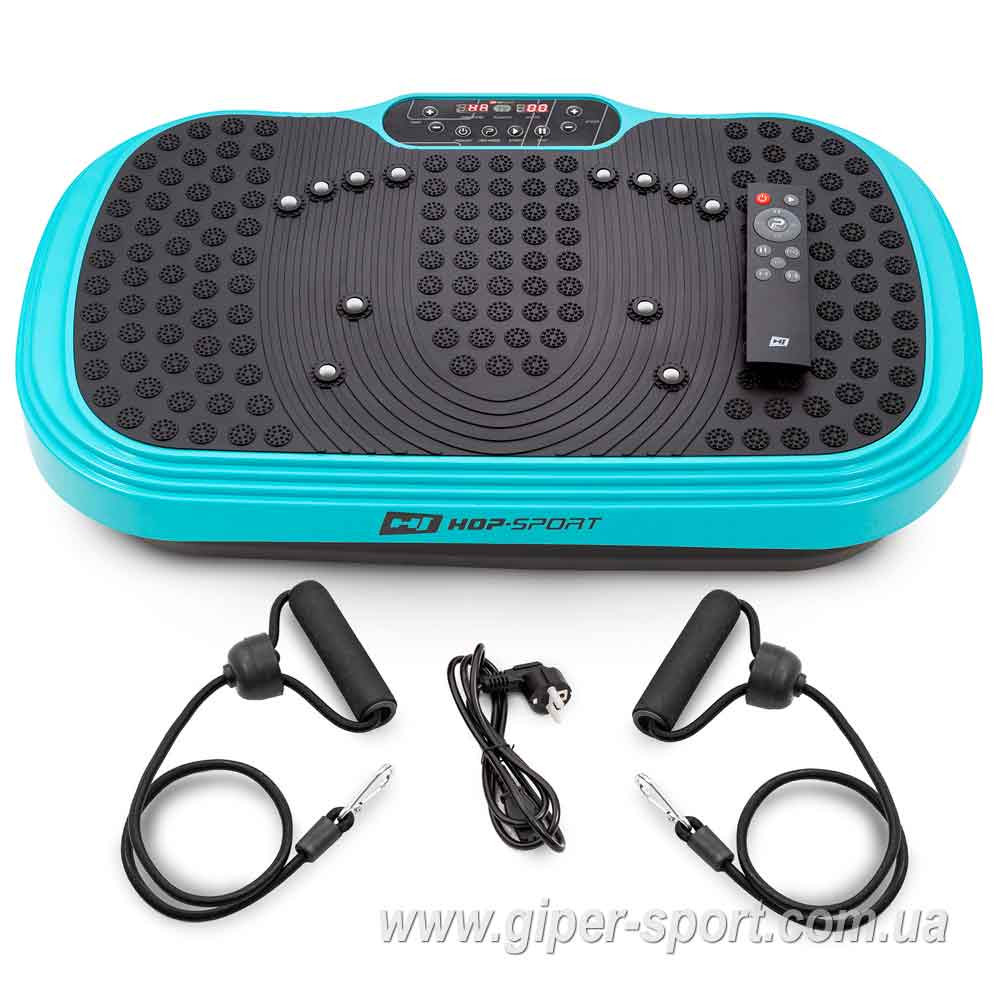 Виброплатформа Hop-Sport HS-040VS Cube бирюзовый