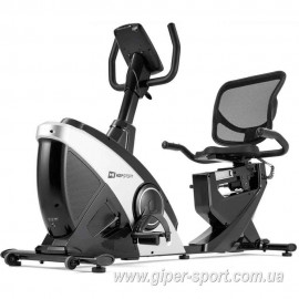 Велотренажер Hop-Sport HS-070L Helix серебристый iConsole+ горизонтальный