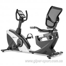 Велотренажер Hop-Sport HS-070L Helix серебристый iConsole+ горизонтальный