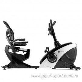 Велотренажер Hop-Sport HS-070L Helix серебристый iConsole+ горизонтальный