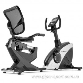 Велотренажер Hop-Sport HS-070L Helix серебристый iConsole+ горизонтальный