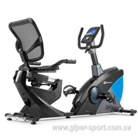 Велотренажер Hop-Sport HS-070L Helix синий iConsole+ горизонтальный