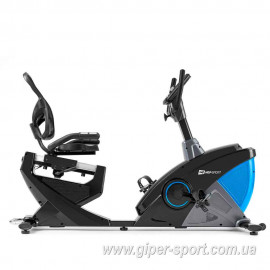 Велотренажер Hop-Sport HS-070L Helix синий iConsole+ горизонтальный