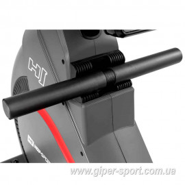 Гребной тренажер Hop-Sport HS-095R Spike серый+ мат