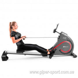 Гребной тренажер Hop-Sport HS-095R Spike серый+ мат