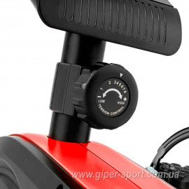 Велотренажер Hop-Sport HS-2050L Beat красный горизонтальный