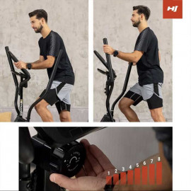 Орбитрек Hop-Sport HS-450B Dynamic черно-золотистый