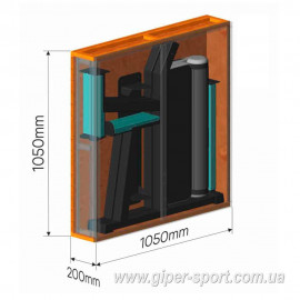 Скамья Скотта двухсторонняя InterAtletika LC303.1