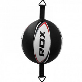Груша боксерская на растяжке RDX White с резиновым жгутом 